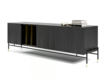 V267 - Wooden sideboard with drawers by formitalia luxury group - view 3
